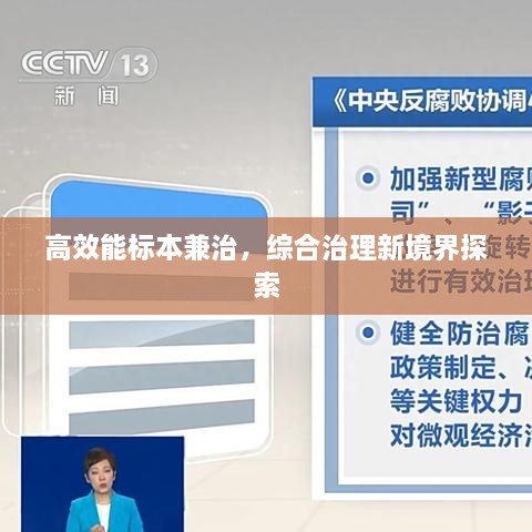 高效能标本兼治，综合治理新境界探索