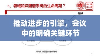 推动进步的引擎，会议中的明确关键环节