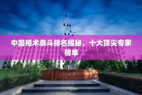 中国相术泰斗排名揭秘，十大顶尖专家榜单