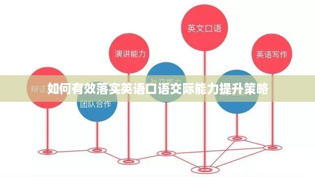 如何有效落实英语口语交际能力提升策略