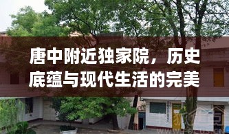 唐中附近独家院，历史底蕴与现代生活的完美交融