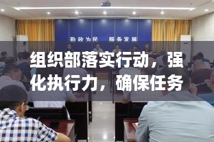组织部落实行动，强化执行力，确保任务落地生根！