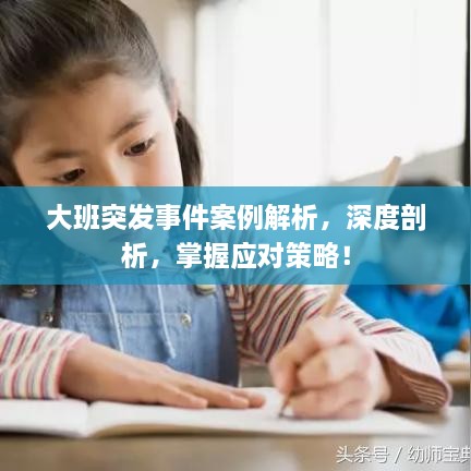 大班突发事件案例解析，深度剖析，掌握应对策略！