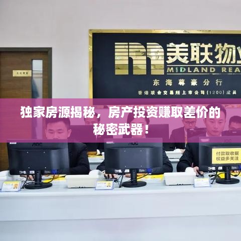 独家房源揭秘，房产投资赚取差价的秘密武器！
