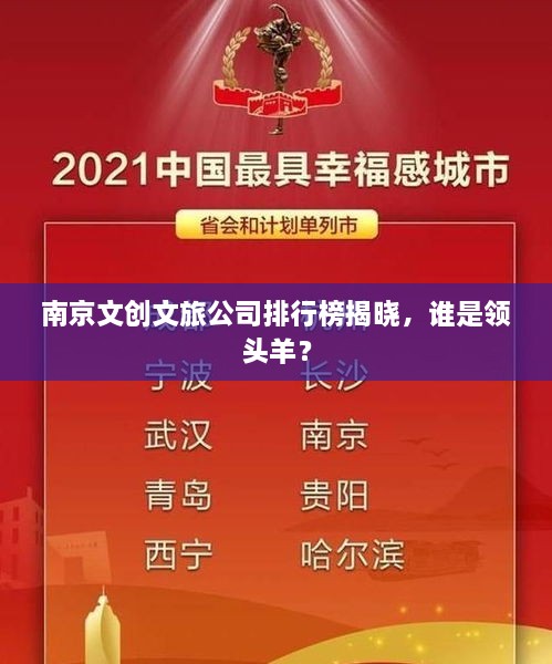 南京文创文旅公司排行榜揭晓，谁是领头羊？