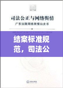 结案标准规范，司法公正与效率的坚实基石