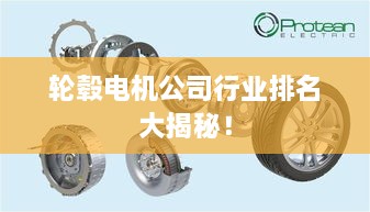 轮毂电机公司行业排名大揭秘！