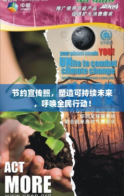 节约宣传照，塑造可持续未来，呼唤全民行动！