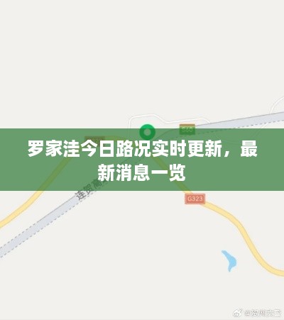 罗家洼今日路况实时更新，最新消息一览