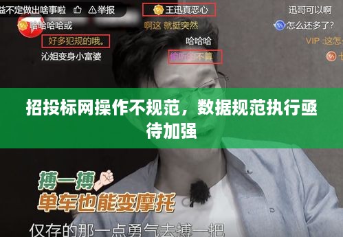 招投标网操作不规范，数据规范执行亟待加强