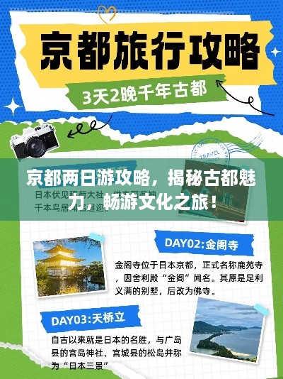京都两日游攻略，揭秘古都魅力，畅游文化之旅！