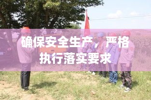 确保安全生产，严格执行落实要求