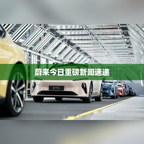 蔚来今日重磅新闻速递
