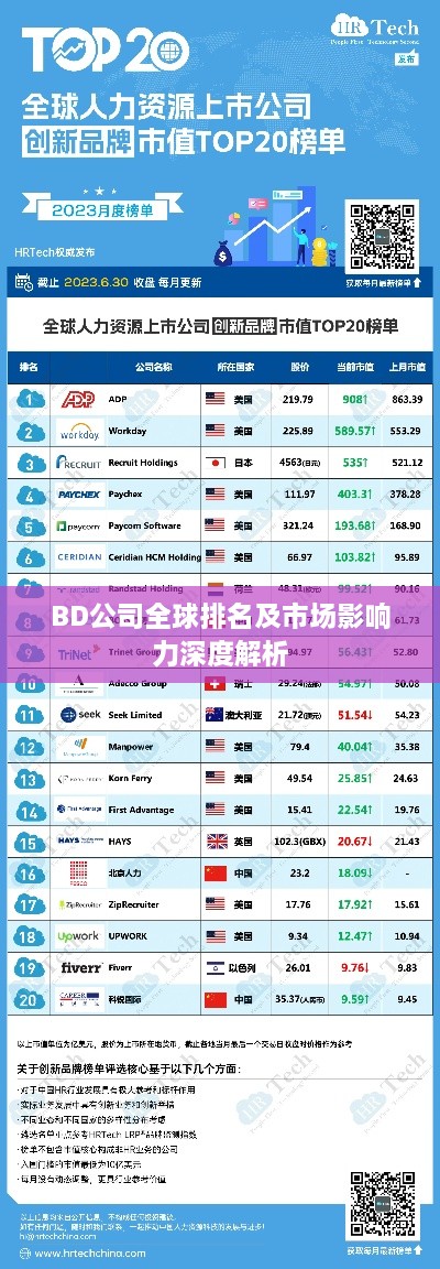 BD公司全球排名及市场影响力深度解析