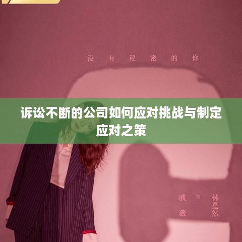 诉讼不断的公司如何应对挑战与制定应对之策