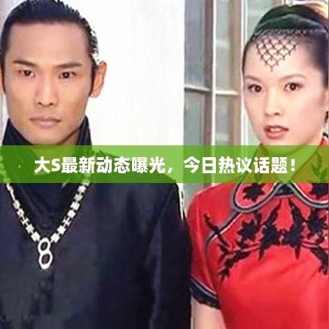 大S最新动态曝光，今日热议话题！