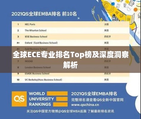 全球ECE专业排名Top榜及深度洞察解析