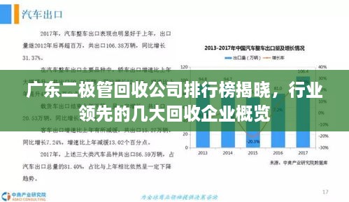 广东二极管回收公司排行榜揭晓，行业领先的几大回收企业概览
