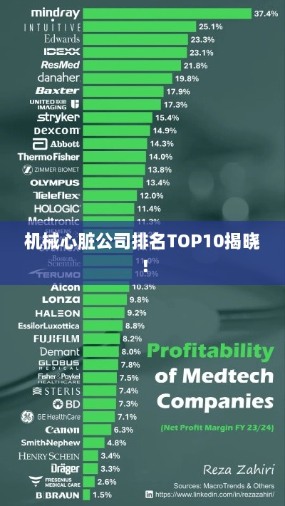 机械心脏公司排名TOP10揭晓！