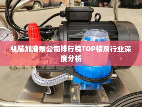 机械加油泵公司排行榜TOP榜及行业深度分析