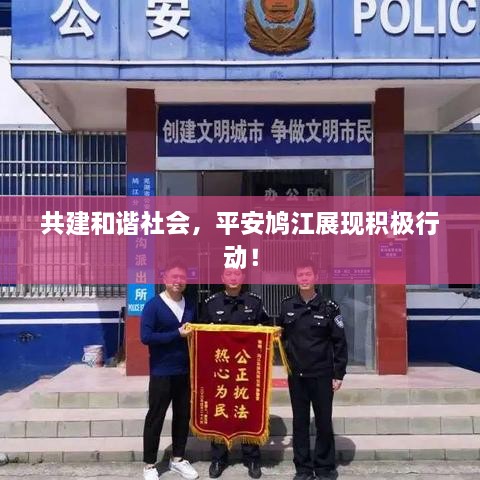 共建和谐社会，平安鸠江展现积极行动！