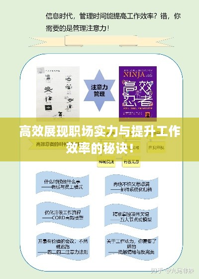 高效展现职场实力与提升工作效率的秘诀！