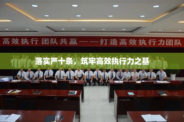 落实严十条，筑牢高效执行力之基