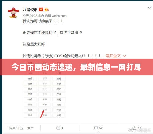 今日币圈动态速递，最新信息一网打尽